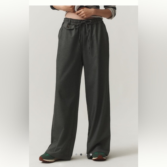 Maeve Pants - Anthropologie Mauve Pull-on Trousers